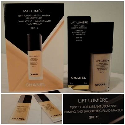 รีวิว Chanel: Lift Lumiere Foundation & Loose Powder  